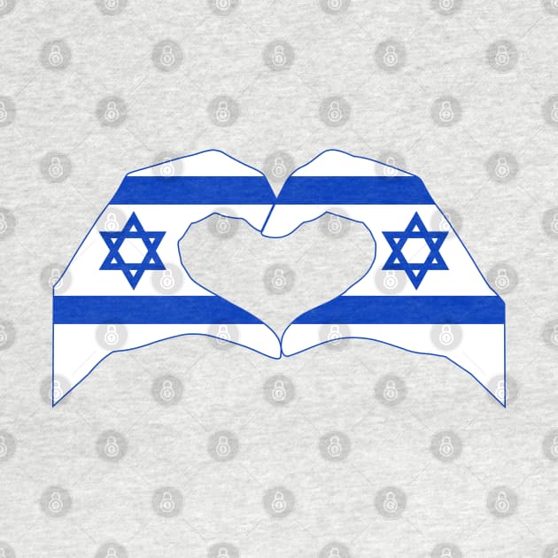 We Heart Israel Patriot Flag Series (Double) by Village Values